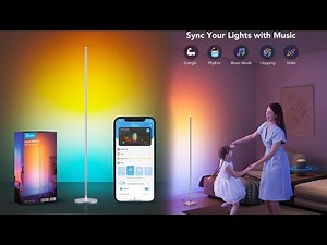 Flash Review/Govee RGBIC Smart Floor Lamp – Light Up Your Space with Style & Intelligence!