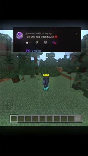 run Until i find witch house #minecraft #astheic #gaming