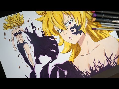 Drawing Derieri From The Seven Deadly Sins / Nanatsu No Taizai
