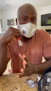 Big shoutout to will.i.am and Lisa for creating this XupermasK. Thank you both so much for getting me the mask. I feel safe and comfortable traveling during these times. Mask up! | Akbar Gbajabiamila