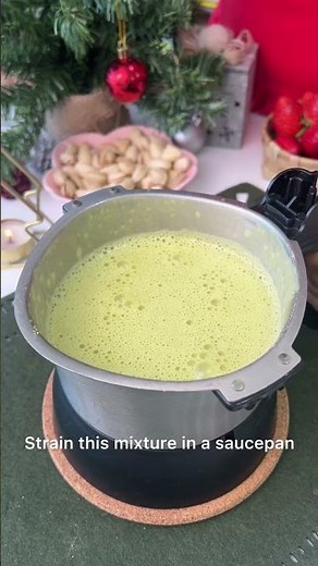 Pistachio Hot Chocolate