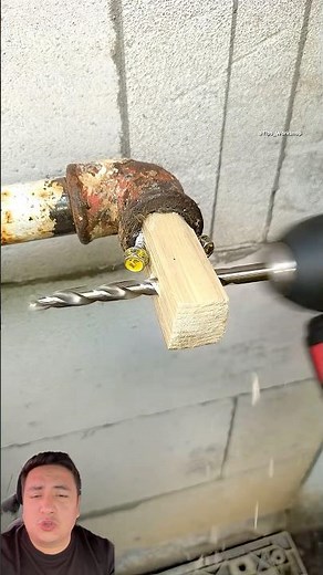 How to remove a broken pipe nipple #engineering #construction #home