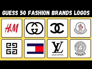 Guess the Fashion Brand Logos | Ultimate Fashion Logo Quiz Challenge