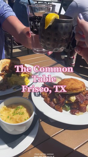 Best Brunch Spot in Frisco at The Common Table
