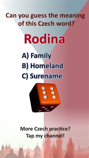 Guess This Czech Word! 🇨🇿 (#25) #learnczech #quiz #ceskyjazyk #english #czechlisteningpractice