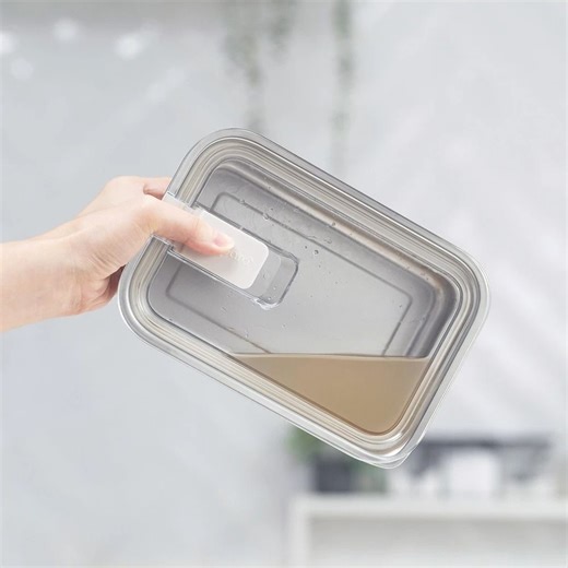 Prepara LIFT系列 可微波 不鏽鋼保鮮盒 [5號]-2000ml(含隔熱套) | 保鮮盒 | Yahoo購物中心