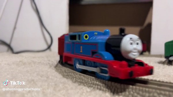 #fyp #thomasthetankengine #trackmaster #crash #train #thomasandfriends #troublesometrucks