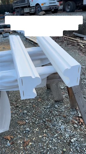 Integral Design + BUILD on Instagram: "Check out this THICK window and door trim install with material from @isltimberframe! The extremely knowledgeable James with @trimworxfinishing breaks it down. #timber #carpentry #door #window #trim #construction"