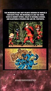 Now need a Incredibles and Fantasic Four collab comic! #shorts