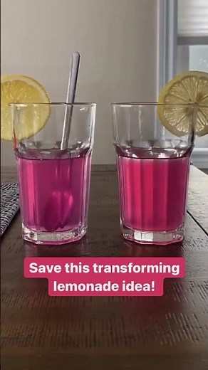 Color-changing Lemonade DIY