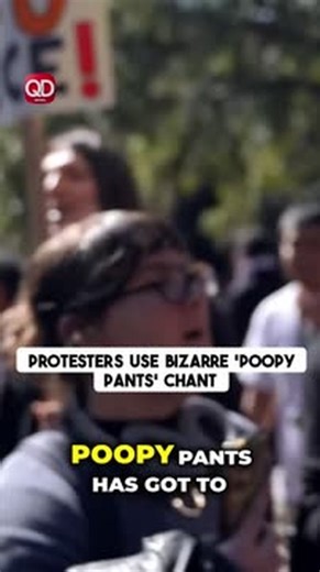 Quickdiplomat on Instagram: "Witness the scene as Kaitlin Bennett brings her investigation to Gainesville, FL, targeting what's being called a liberal daycare at the University of Florida. The reaction from the college Democrats when confronted is... something else! You won't believe the level of organized chaos, complete with the unforgettable chant: Poopy pants has got to go! Observe the unfolding spectacle as this campus confrontation captured some incredible temper tantrums after the exposur