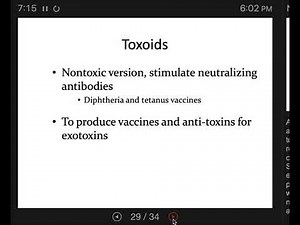 Mechanisms of Pathogenicity 5: Toxins