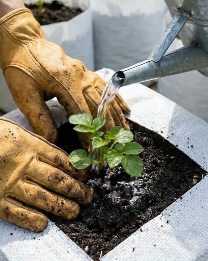 Grow Massive Potatoes in Sacks!