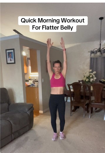 Quick Morning Workout For Flatter Belly Start your day strong with movement that wakes up your body, activates your core, and gets your energy flowing. This routine includes: 4 ab exercises 30 sec/move. Complete 3x Why people love a quick morning workout: ✅It boosts energy early V It helps build discipline ✅It activates the core and lower body ✅It sets a healthy tone for the whole day You do not need a perfect start - you just need to start. One workout, one morning, one stronger version of you.