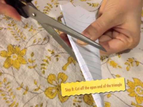 How to make 9-pointed stars and snowflakes