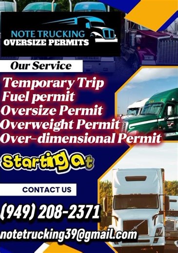 Temporary, Fuel, Oversize & Overweight Permits Made Easy