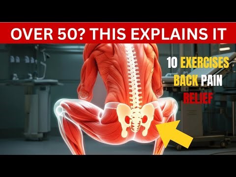 Over 50? 10 Easy Exercises to Relieve Back Pain Fast | Ageless Strength