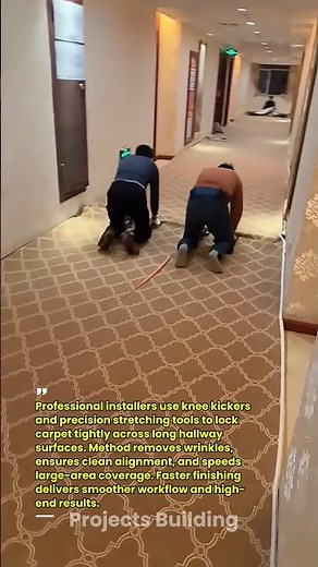 Carpet Install Hack That Finishes Hallways In Record Time