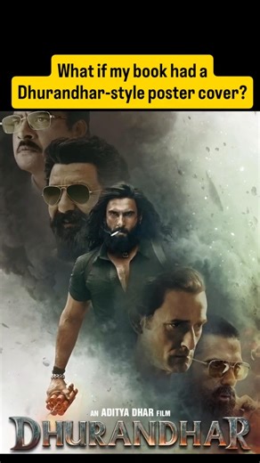 Honestly… I kinda love it.Would you pick this book faster? 👀 #dhurandhar #bookaddict #novel