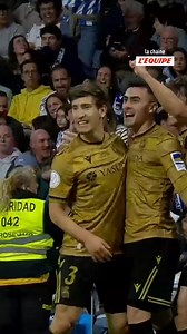 113K views · 1K reactions | Barrenetxea gagne son duel face à Lunin et ouvre le score face au Real Madrid ! | L'EQUIPE | Facebook