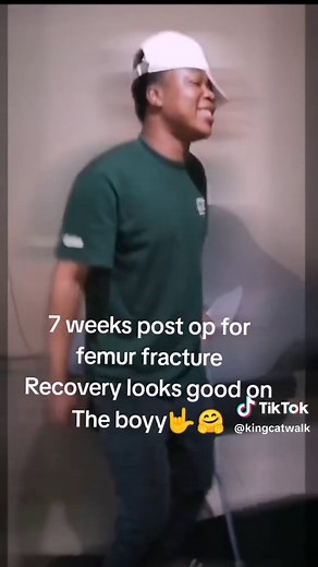 7 Weeks Post Op: Recovery from Femur Fracture