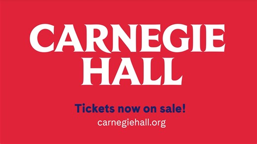 Today’s the day! Tickets are now available for all concerts in our 2025–2026 season. Explore the calendar and save your seats: bit.ly/4ow6C8F | Carnegie Hall