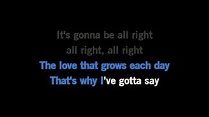Karaoke It's Gonna Be All Right - Gerry & The Pacemakers - CDG, MP4, KFN - Karaoke Version