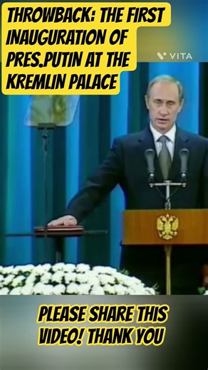 THROWBACK: FIRST INAUGURATION OF PRESIDENT #PUTIN! #shorts #trending