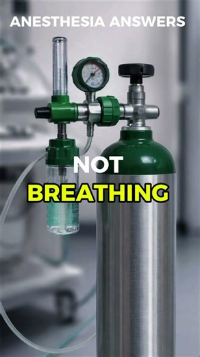 Why do you get oxygen first? #anesthesia #anesthesiasafety