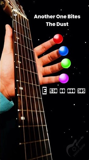 How to play Another One Bites the Dust - Guitar Tutorial (Queen)