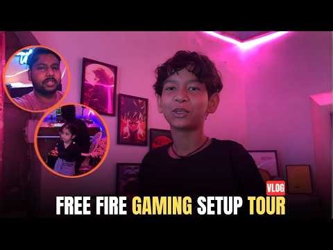 Free Fire Gaming Room Custom Ready Hai 🔥 Full Setup Reveal