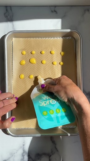 Making a batch of Yogurt Melts at home is a simple way to change up how you offer yogurt—and the healthy fats, probiotics, and calcium that it offers in a super fun (and easy to eat) format! https://www.yummytoddlerfood.com/favorite-yogurt-melts/ | Yummy Toddler Food