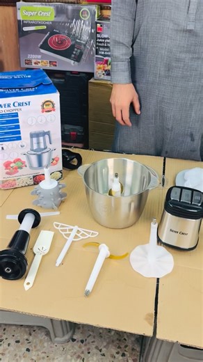 Lot imported 8in1 Chopper #Silver crest | Every home need official