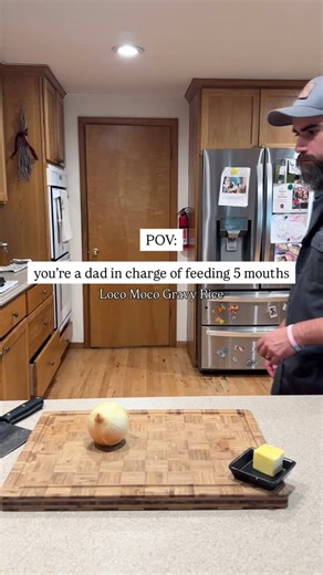 20K views · 1.4K reactions | We first tried loco moco on our first trip to Hawaii 9 years ago and it has been one of our comfort food since! Loco moco typically uses a beef patty but we prefer this version better  Ingredients: 3 tbsp unsalted butter 1 yellow onion 1 lb ground beef 1/4 cup all purpose flour 2 cups beef broth 2 tsp Worcestershire sauce 2 tsp soy sauce Black pepper, white pepper, salt to taste Rice Eggs #recipe #husbandcooks #locomoco | Elkey Zandstra | Facebook