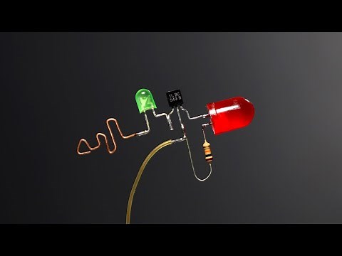 Simple Electronics Circuit with BC549 Transistor