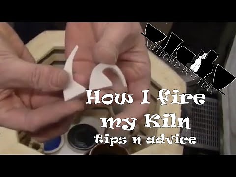 Electric kiln firing how i fire an old Cromartie kiln to Cone 6.