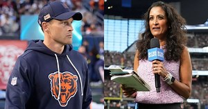 “This world is too soft”: NFL fans react as Ben Johnson apologizes for rude halftime interview with CBS reporter Aditi Kinkhabwala