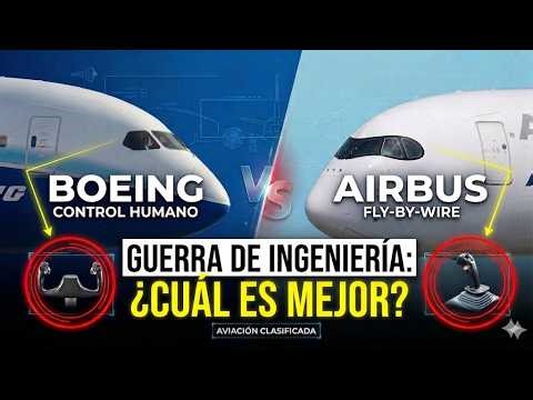 BOEING VS. AIRBUS Guerra de Ingeniería ¿Cual es Mejor?