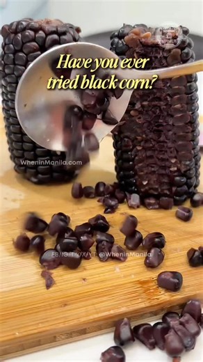 Is black corn real? Here is the fascinating trivia you didn’t know about this hidden gem! 🌽 #trivia #healthy #veggies | When In Manila