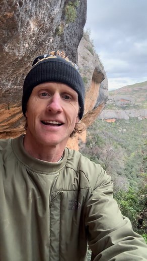 80 reactions · 14 comments | Sound on! - Full power scream scenes today ! New high point for the trip and 2nd best ever !  getting closer ! . Thanks for the catch and support @v12rob  . Looks like the rain is coming in so going to sit tight until it dries off  . @mountainhardwear @petzl_official @scarpa_uk @scarpana @neil.gresham @strongmind.climbing . #climb #climbing #dreams #eravella #9a | Tim Emmett | Facebook