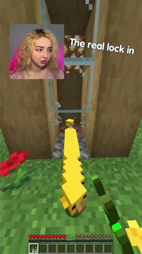 POV: the REAL lock in... 😎 #minecraft #shorts #minecraftshorts #minecraftmemes