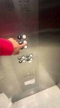 BIG Mitsubishi/MCE Hydraulic Elevator at Math Building at Cerritos College in Norwalk California
