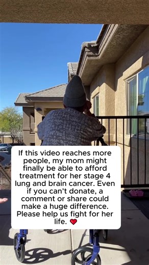 Stage 4 lung cancer hit my mom hard. She’s battling with every breath. We need funds for treatment & co-pays. No amount is too small. Please help! 🙌💕 #DonateForCancer #CancerTreatment #FightTogether #HelpMyMom #LungCancerAwareness