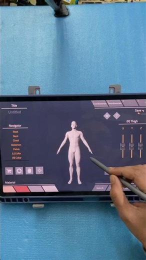 Best 3D pose maker app for figure and character drawing 😲 #posemaker #art #drawing #artist