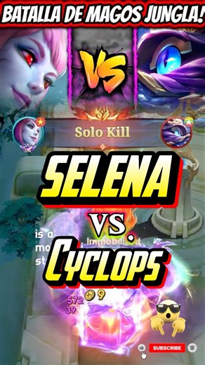 SELENA VS CYCLOPS😱 #shorts