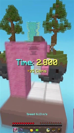 Insane Telly! #minecraft #minecraftshorts #shorts #bedwars