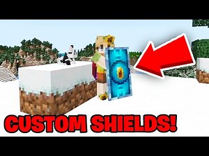How To Get Custom Shields in Minecraft Bedrock! (1.21+)
