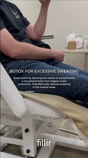 Botox for excessive sweating (hyperhidrosis)