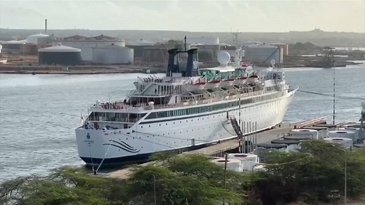 Church of Scientology cruise ship with measles-infected crew member returns to Curacao port