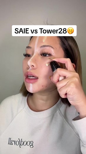 Replying to @Grace0504 @Saie vs @Tower 28 Beauty bc i always get them mixed up😭